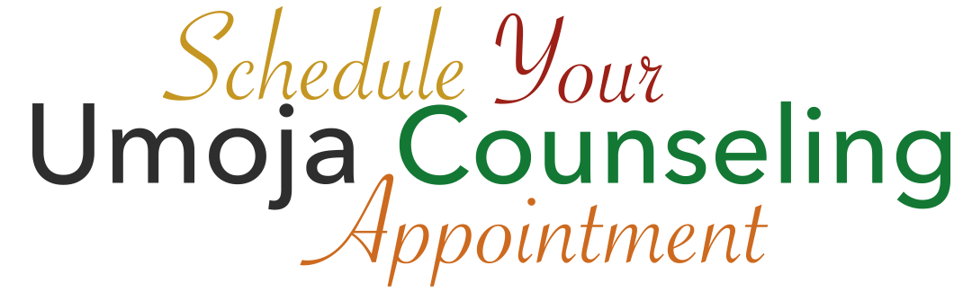 Button with a link to schedule your Umoja counseling appointment