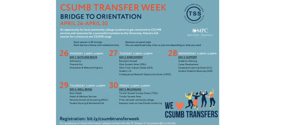 Copy of csumb Transfer week MPC Flyer