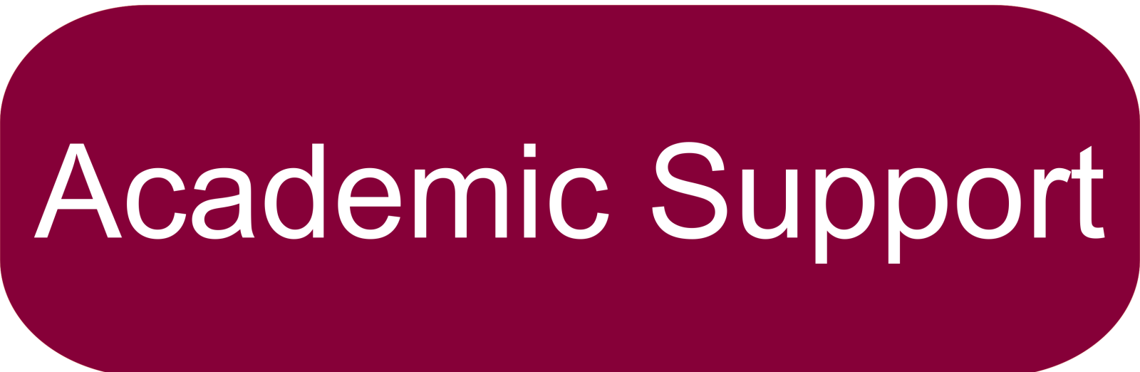 MPC Maroon colored oval with rounded edges that has the words "Academic Support" centered in white text.  Clicking this button will open the page that outlines academic support available at the Marina Education Center.