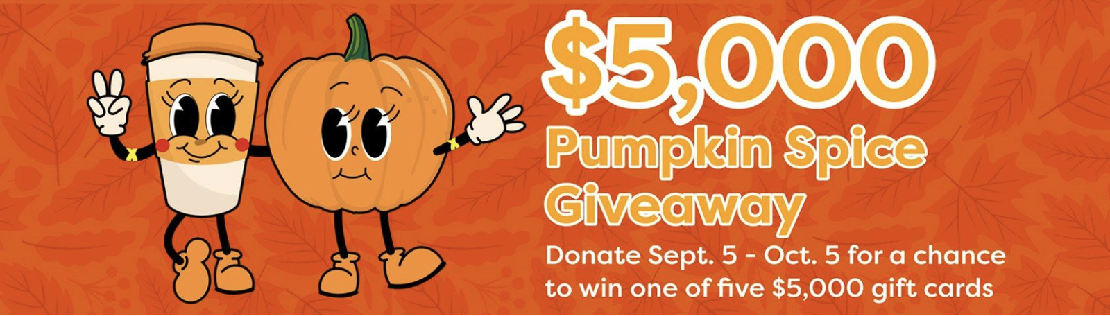 blood drive - pumpkinsspece giveaway